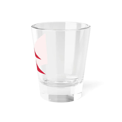 Flag of the Maldives pre-1903 alternative flag shape (Maldives) Shot Glass 1.5oz - Go Mug Yourself