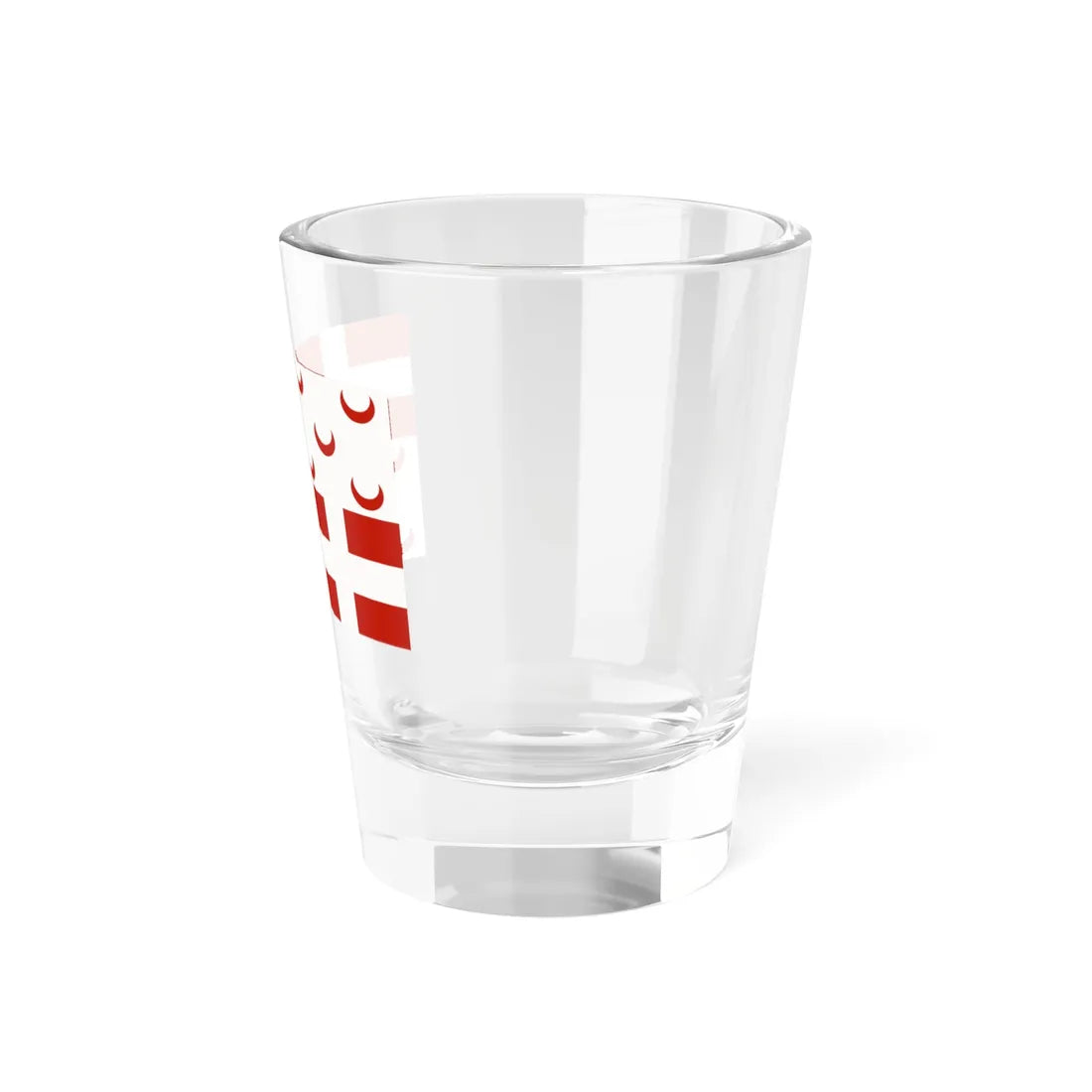 Flag of the Maltese corsairs (Malta) Shot Glass 1.5oz - Go Mug Yourself
