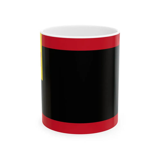 Flag of the Manteri Darat (Brunei) White Coffee Mug 11oz - Go Mug Yourself