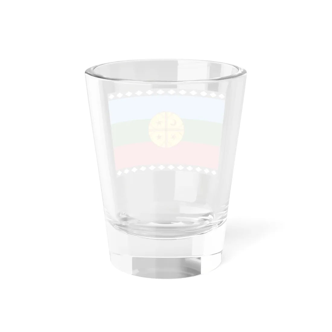Flag of the Mapuches 1992 (Argentina) Shot Glass 1.5oz - Go Mug Yourself