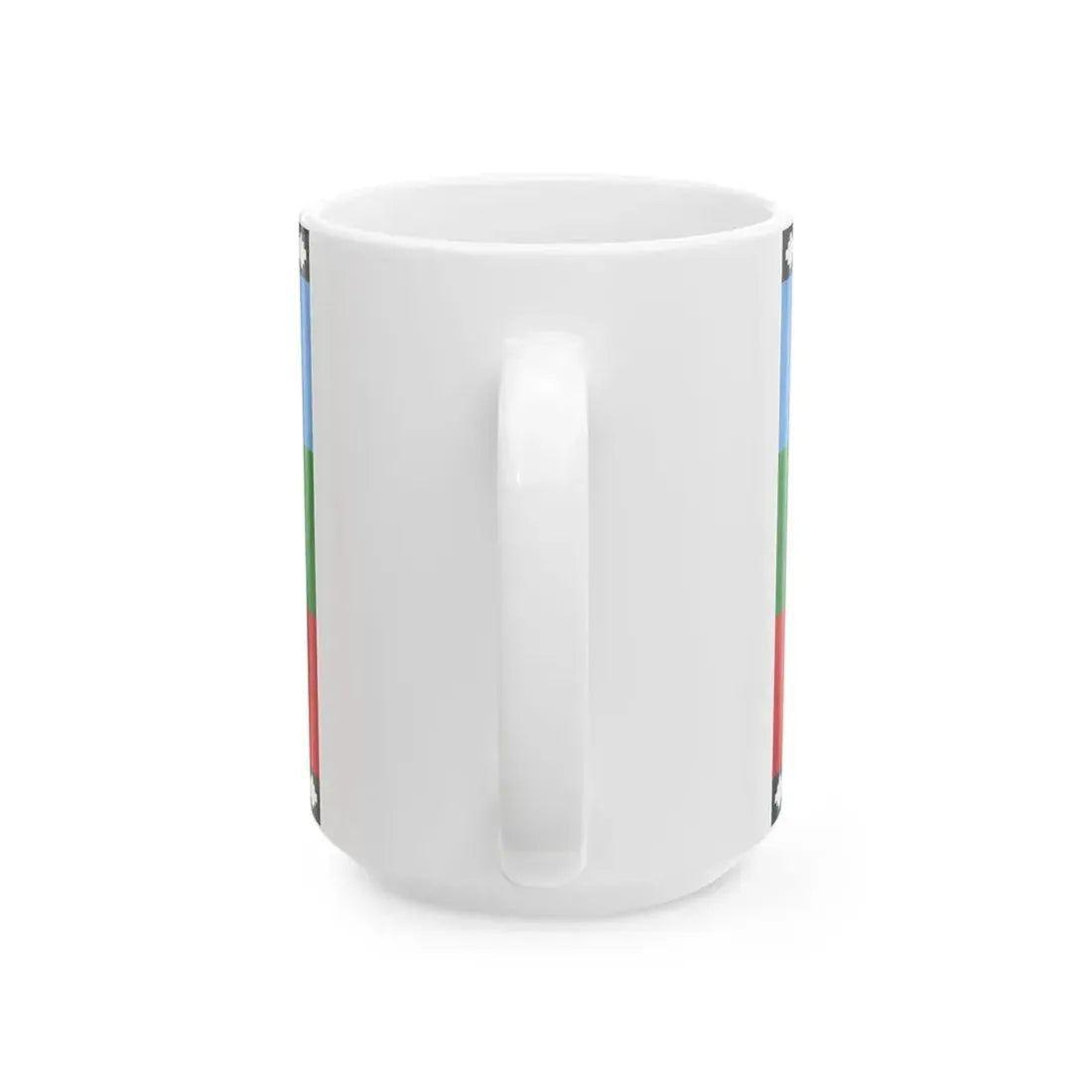 Flag of the Mapuches 1992 (Argentina) White Coffee Mug - Go Mug Yourself