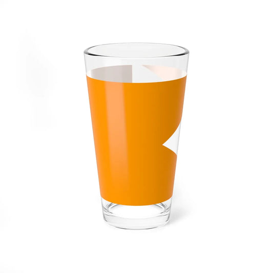 Flag of the Maratha Empire (India) Pint Glass 16oz 16oz - Go Mug Yourself