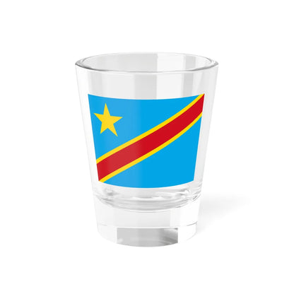 Flag of the March 23 Movement (Congo) Shot Glass 1.5oz 1.5oz - Go Mug Yourself