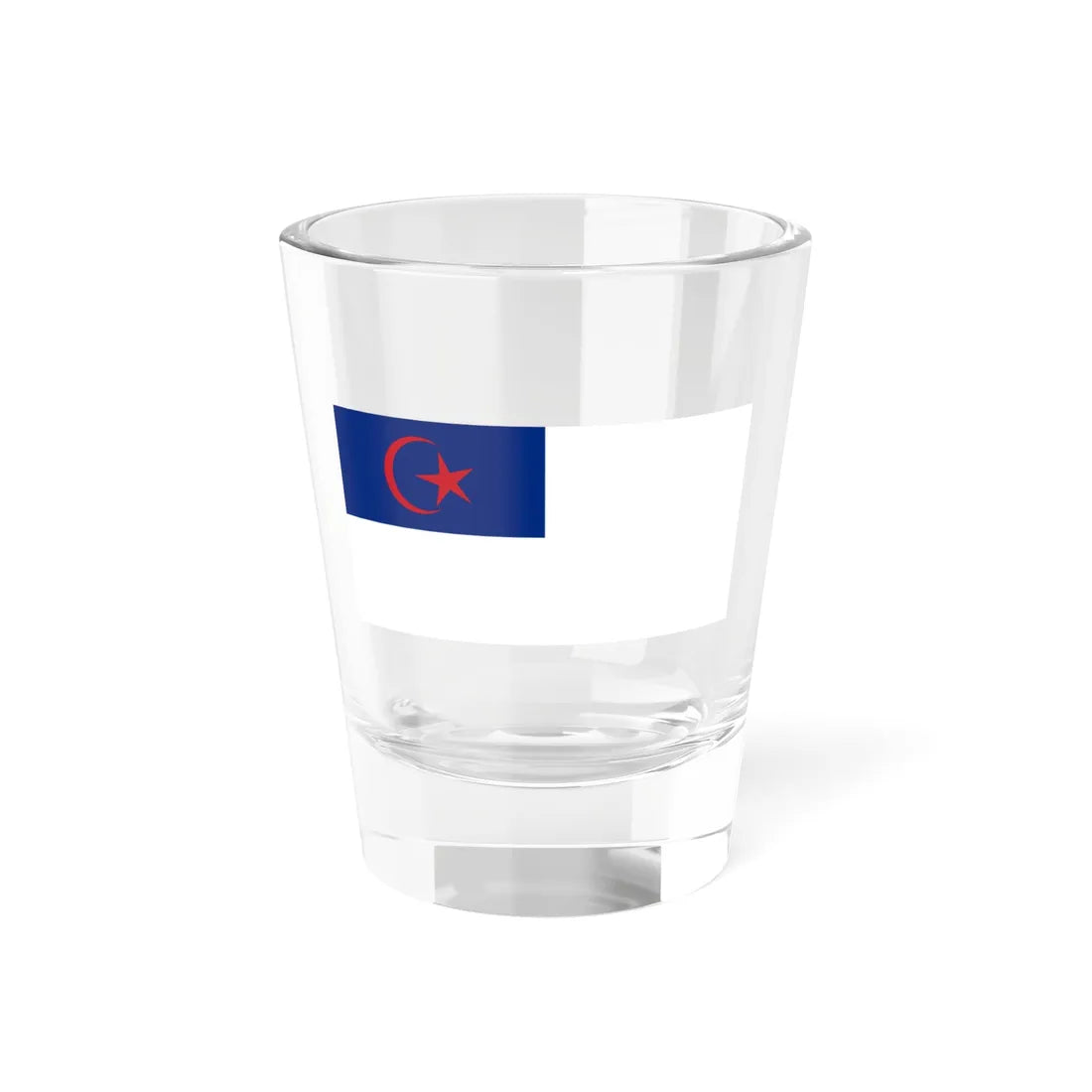 Flag of the Marine Department of Johor (Malaysia) Shot Glass 1.5oz 1.5oz - Go Mug Yourself