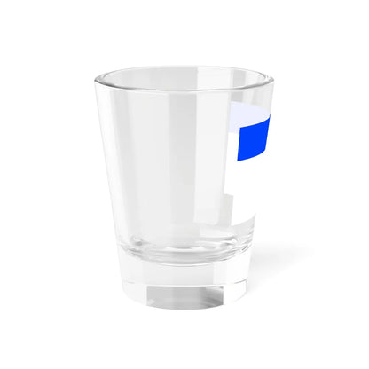 Flag of the Marquistate of Saluzzo 14th century-c. 1507 (Italy) Shot Glass 1.5oz - Go Mug Yourself