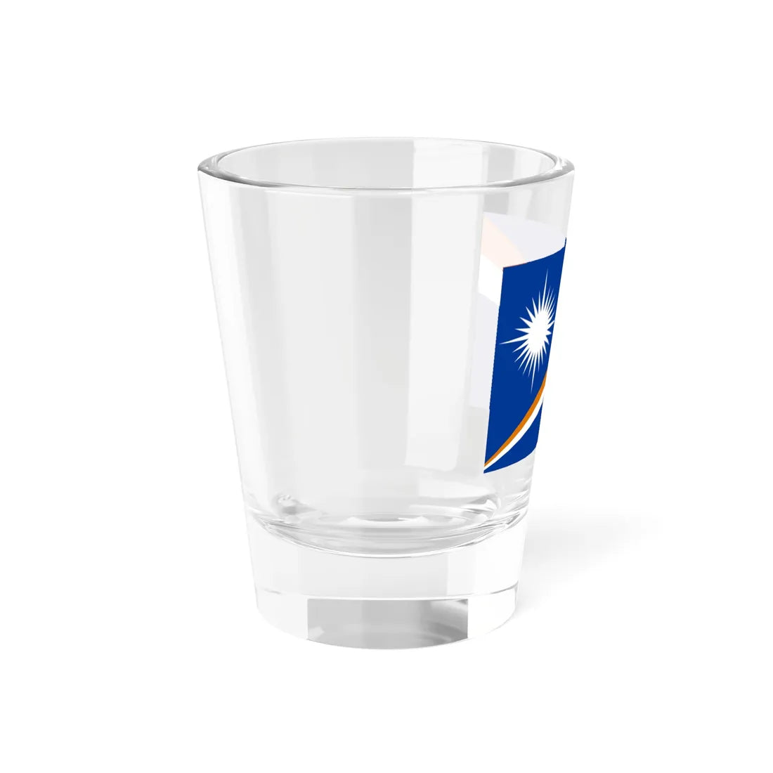Flag of the Marshall Islands 3-2 (Marshall Islands) Shot Glass 1.5oz - Go Mug Yourself