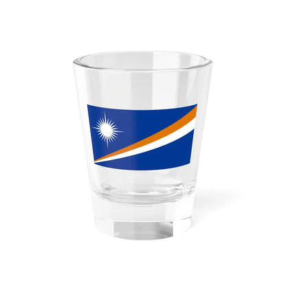Flag of the Marshall Islands (Marshall Islands) Shot Glass 1.5oz 1.5oz - Go Mug Yourself