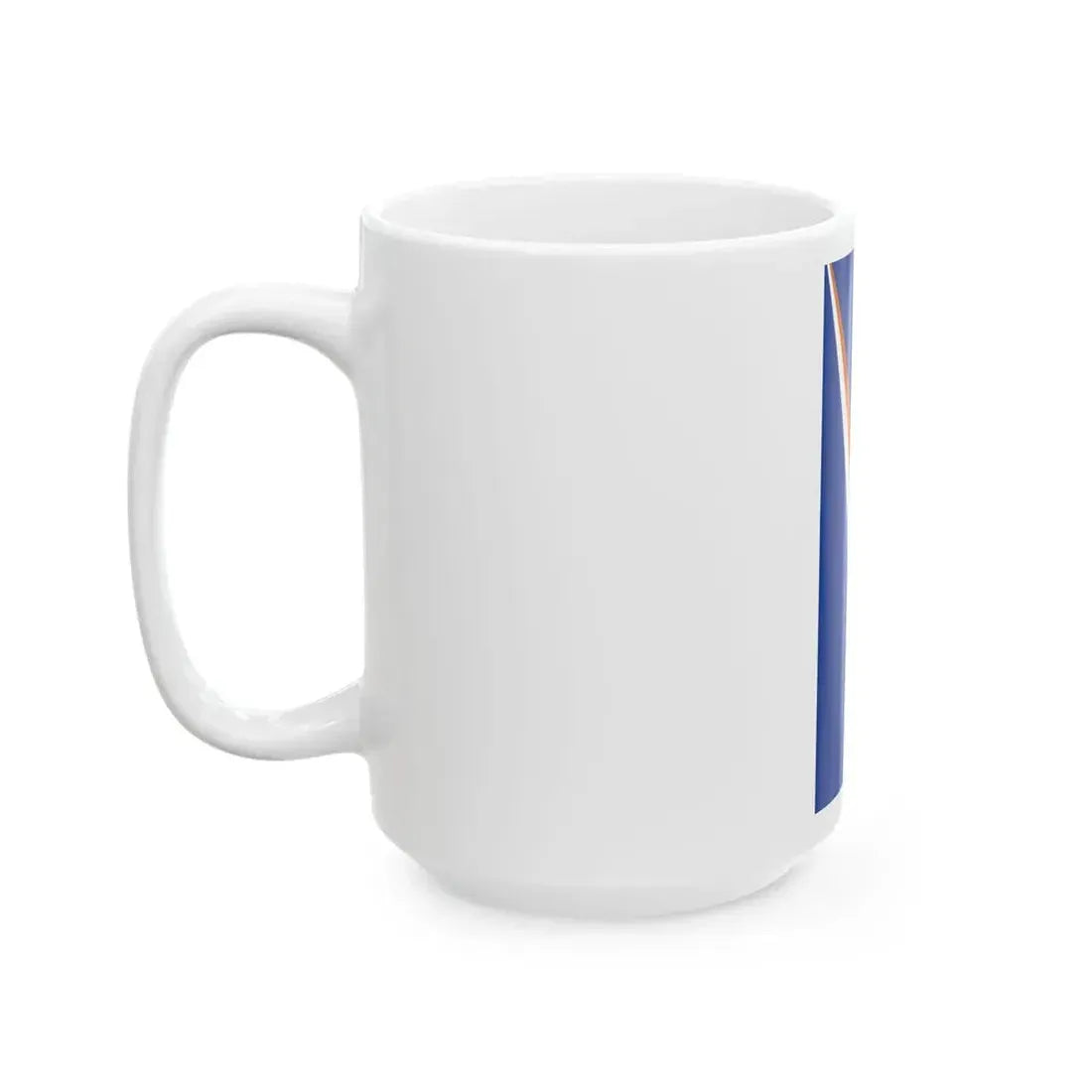 Flag of the Marshall Islands vertical (Marshall Islands) White Coffee Mug - Go Mug Yourself
