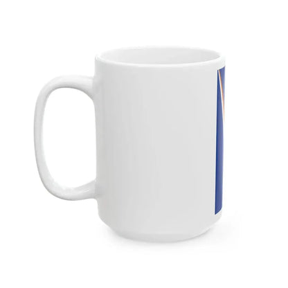 Flag of the Marshall Islands vertical (Marshall Islands) White Coffee Mug - Go Mug Yourself