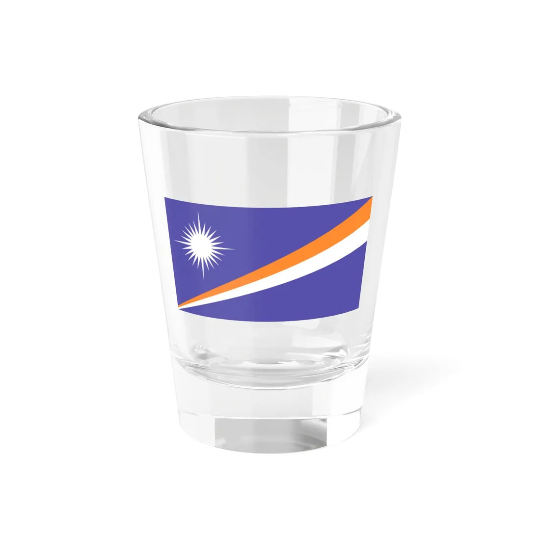 Flag of the Marshall Islands WFB 2000 (Marshall Islands) Shot Glass 1.5oz 1.5oz - Go Mug Yourself