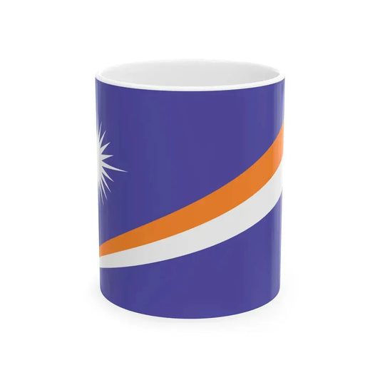 Flag of the Marshall Islands WFB 2000 (Marshall Islands) White Coffee Mug 11oz - Go Mug Yourself