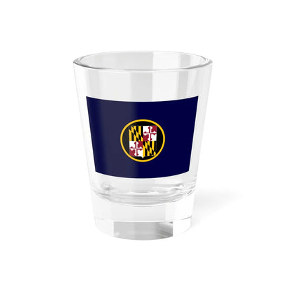 Flag of the Maryland National Guard (United States) Shot Glass 1.5oz 1.5oz - Go Mug Yourself
