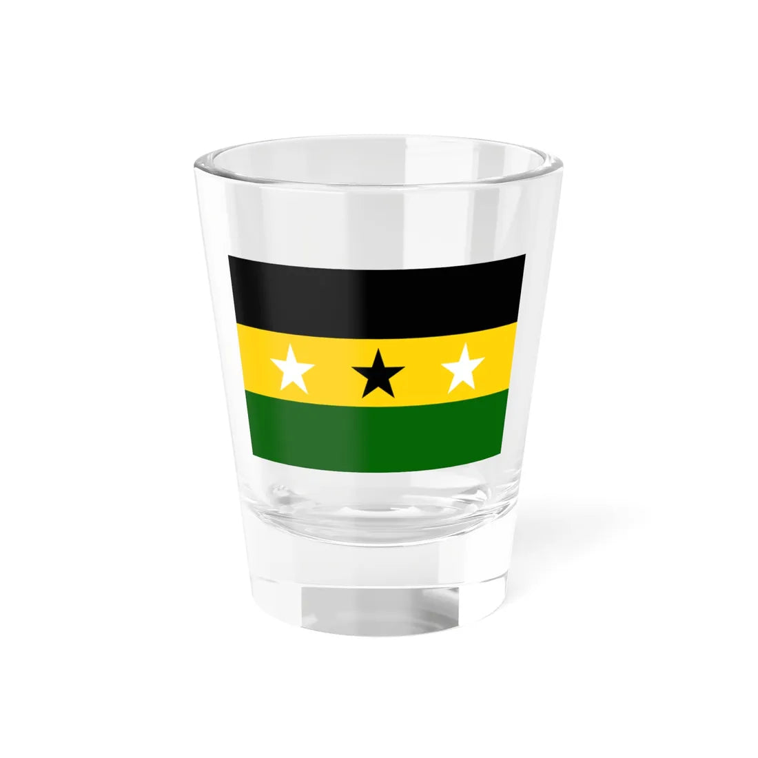 Flag of the Masalit (Chad) Shot Glass 1.5oz 1.5oz - Go Mug Yourself