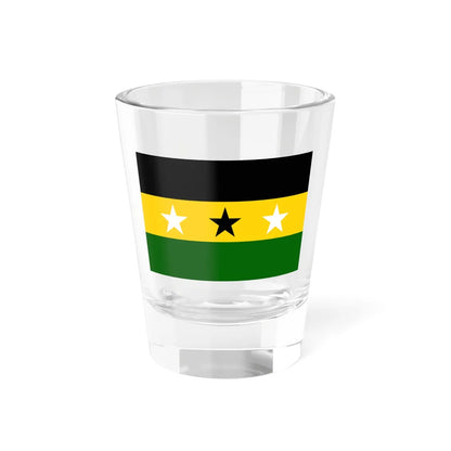 Flag of the Masalit (Chad) Shot Glass 1.5oz 1.5oz - Go Mug Yourself