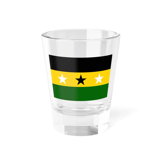 Flag of the Masalit (Chad) Shot Glass 1.5oz 1.5oz - Go Mug Yourself