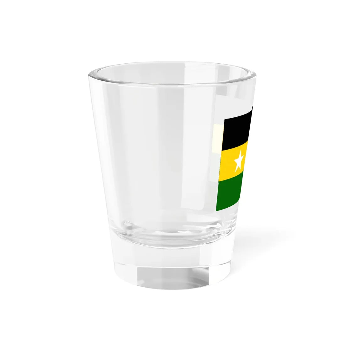 Flag of the Masalit (Chad) Shot Glass 1.5oz - Go Mug Yourself
