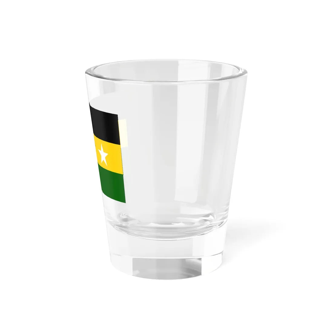 Flag of the Masalit (Chad) Shot Glass 1.5oz - Go Mug Yourself