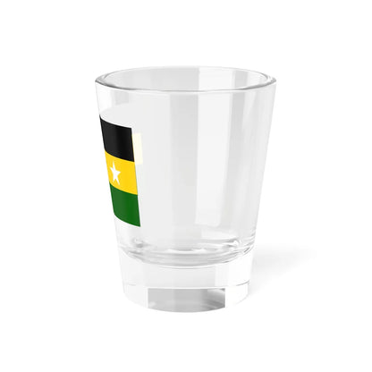Flag of the Masalit (Chad) Shot Glass 1.5oz - Go Mug Yourself