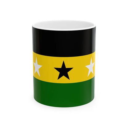 Flag of the Masalit (Chad) White Coffee Mug 11oz - Go Mug Yourself