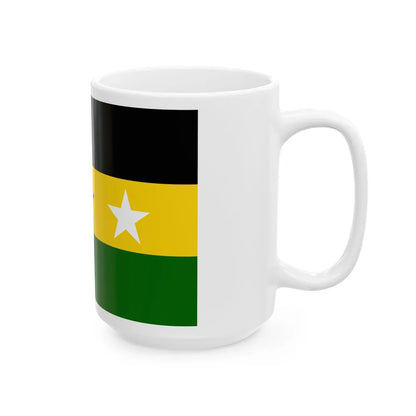 Flag of the Masalit (Chad) White Coffee Mug - Go Mug Yourself