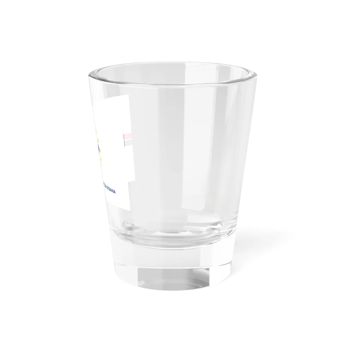 Flag of the Masaryk Democratic Party (Czech Republic) Shot Glass 1.5oz - Go Mug Yourself