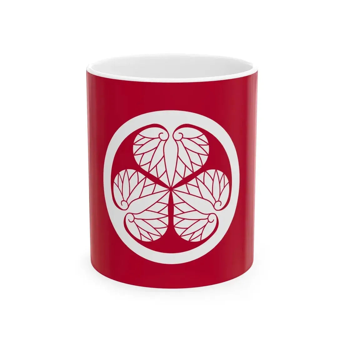 Flag of the Matsudaira Lords of Fukui in Echizen Province A (Japan) White Coffee Mug 11oz - Go Mug Yourself