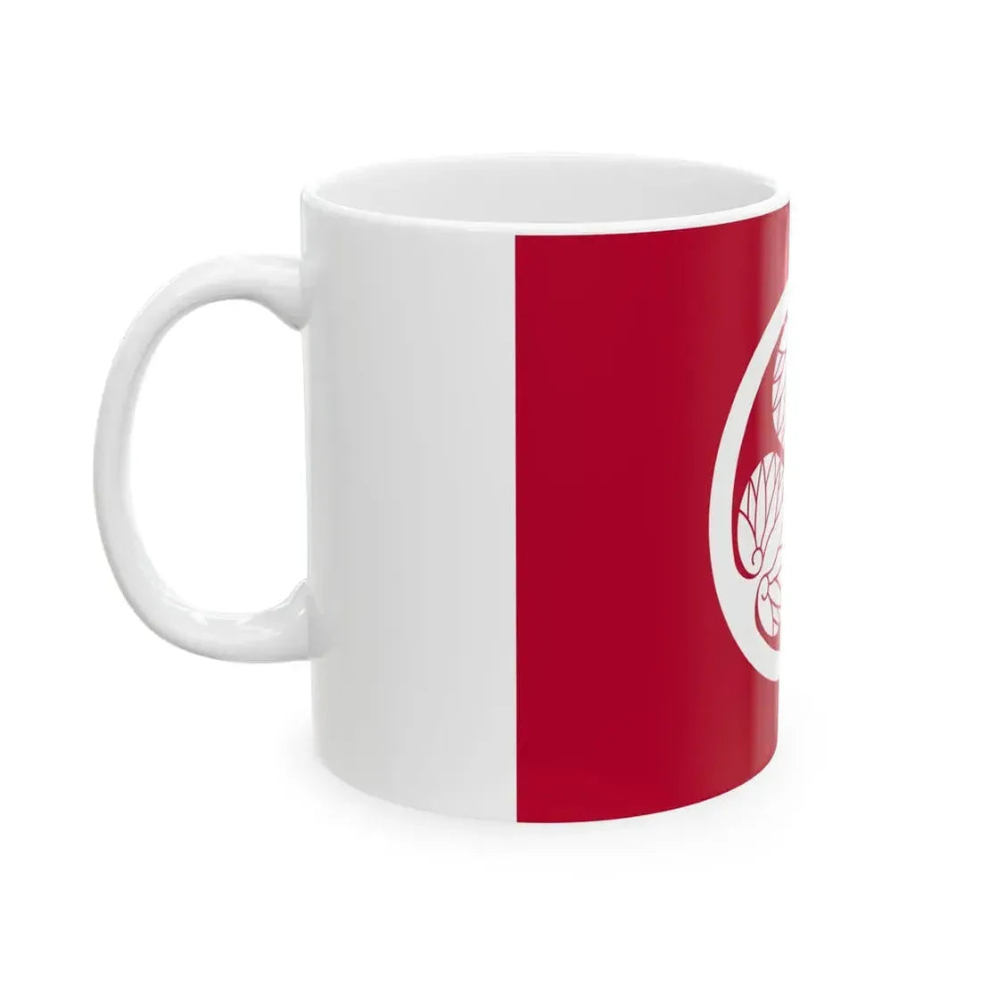 Flag of the Matsudaira Lords of Fukui in Echizen Province A (Japan) White Coffee Mug - Go Mug Yourself