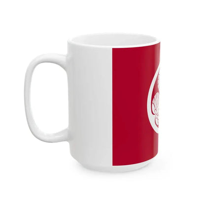Flag of the Matsudaira Lords of Fukui in Echizen Province A (Japan) White Coffee Mug - Go Mug Yourself