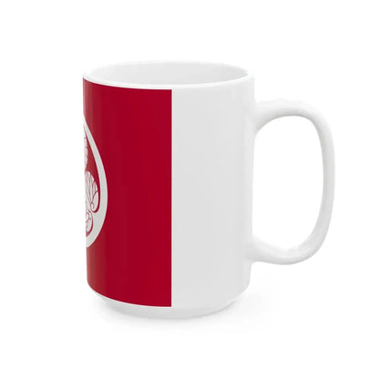Flag of the Matsudaira Lords of Fukui in Echizen Province A (Japan) White Coffee Mug - Go Mug Yourself