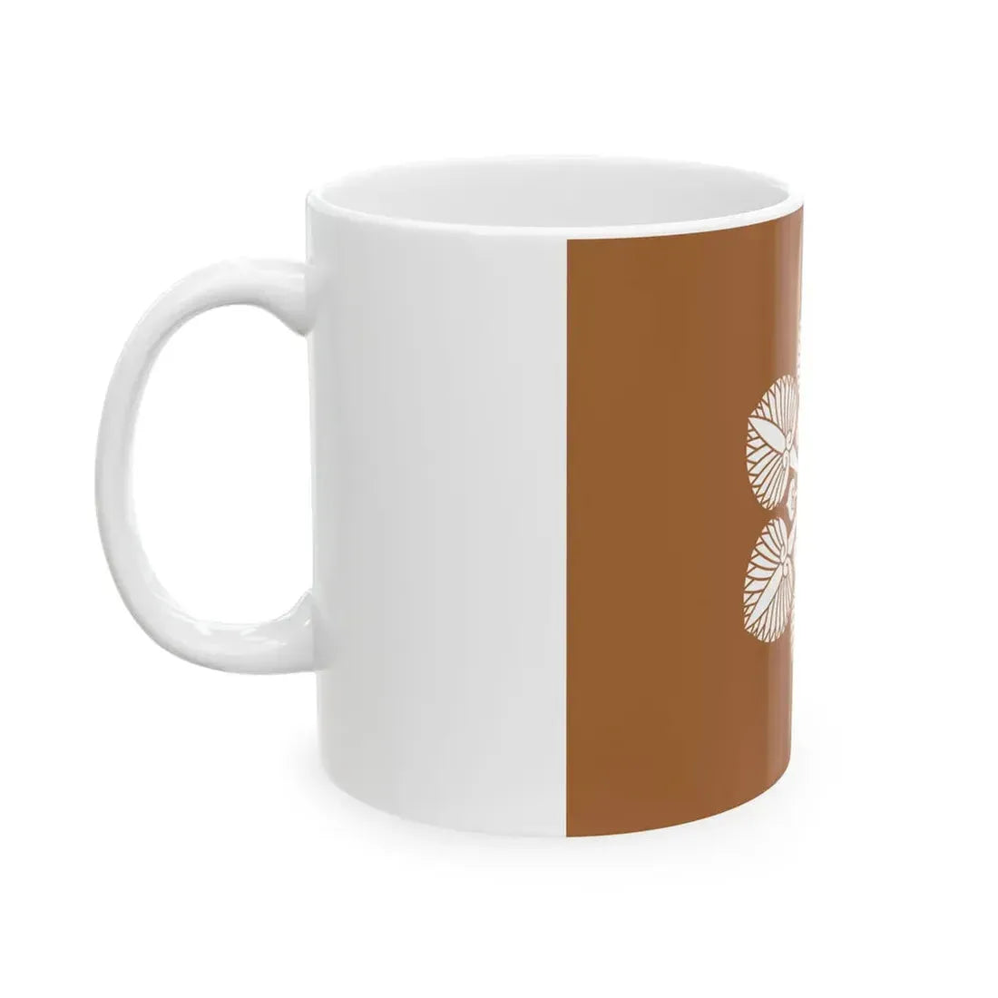 Flag of the Matsudaira Lords of Fukui in Echizen Province B (Japan) White Coffee Mug - Go Mug Yourself