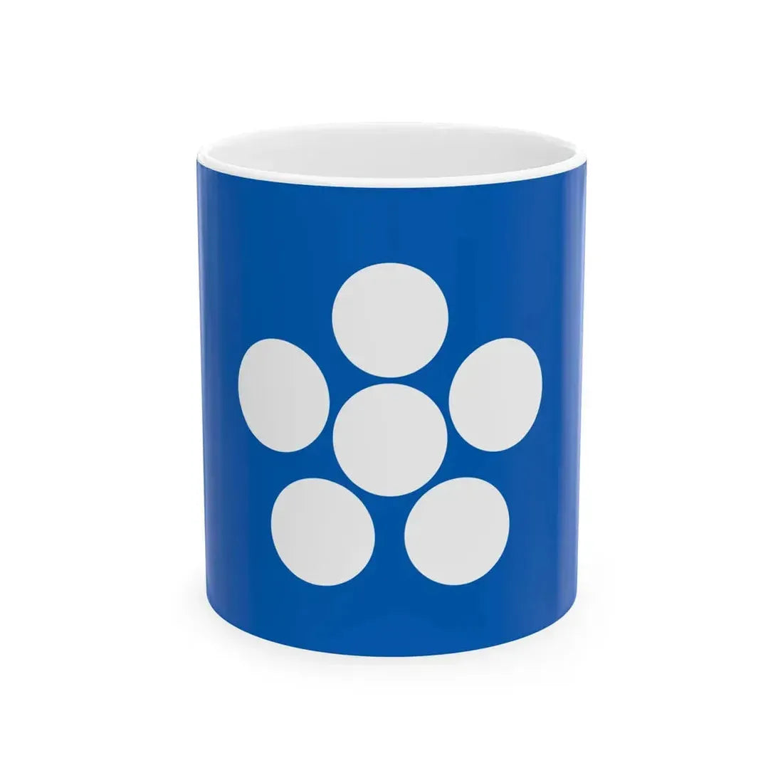 Flag of the Matsudaira Lords of Kuwana in Ise Province A (Japan) White Coffee Mug 11oz - Go Mug Yourself