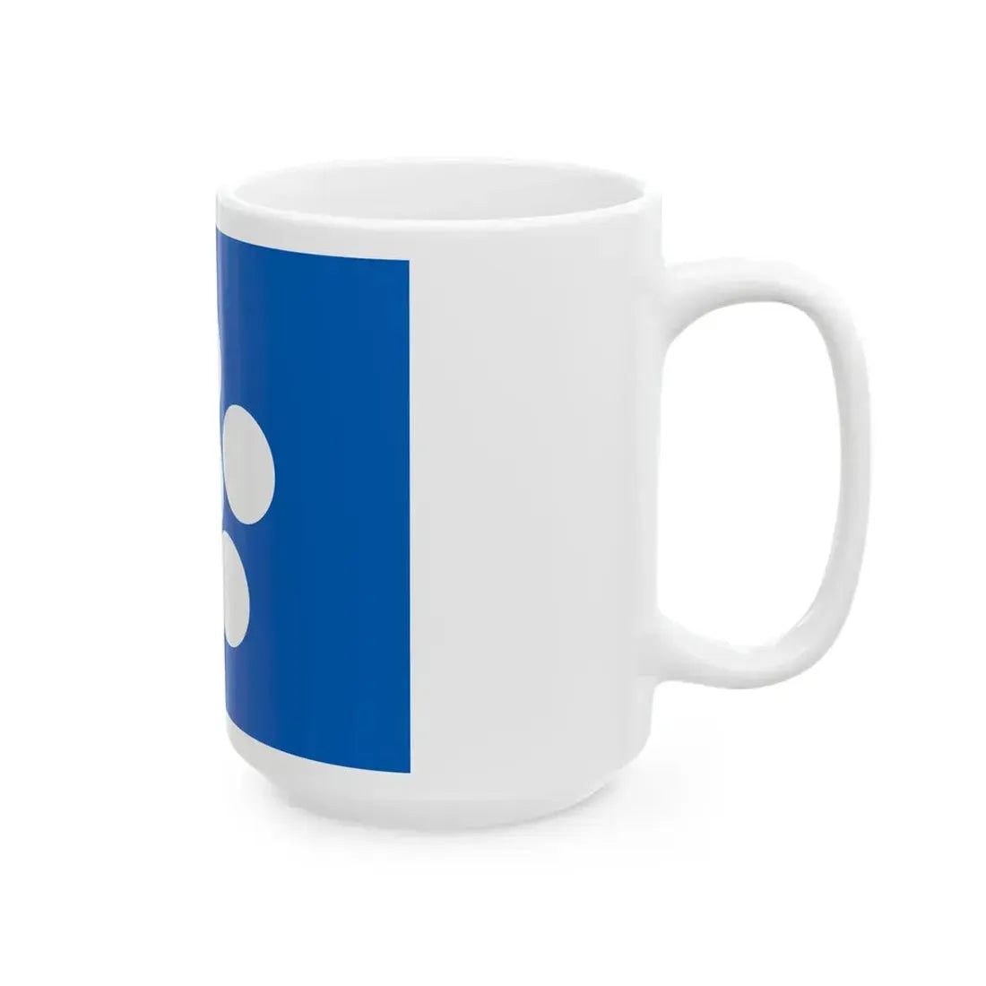 Flag of the Matsudaira Lords of Kuwana in Ise Province A (Japan) White Coffee Mug - Go Mug Yourself