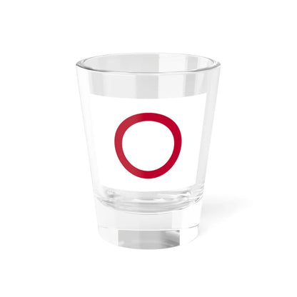 Flag of the Matsudaira Lords of Kuwana in Ise Province B (Japan) Shot Glass 1.5oz 1.5oz - Go Mug Yourself