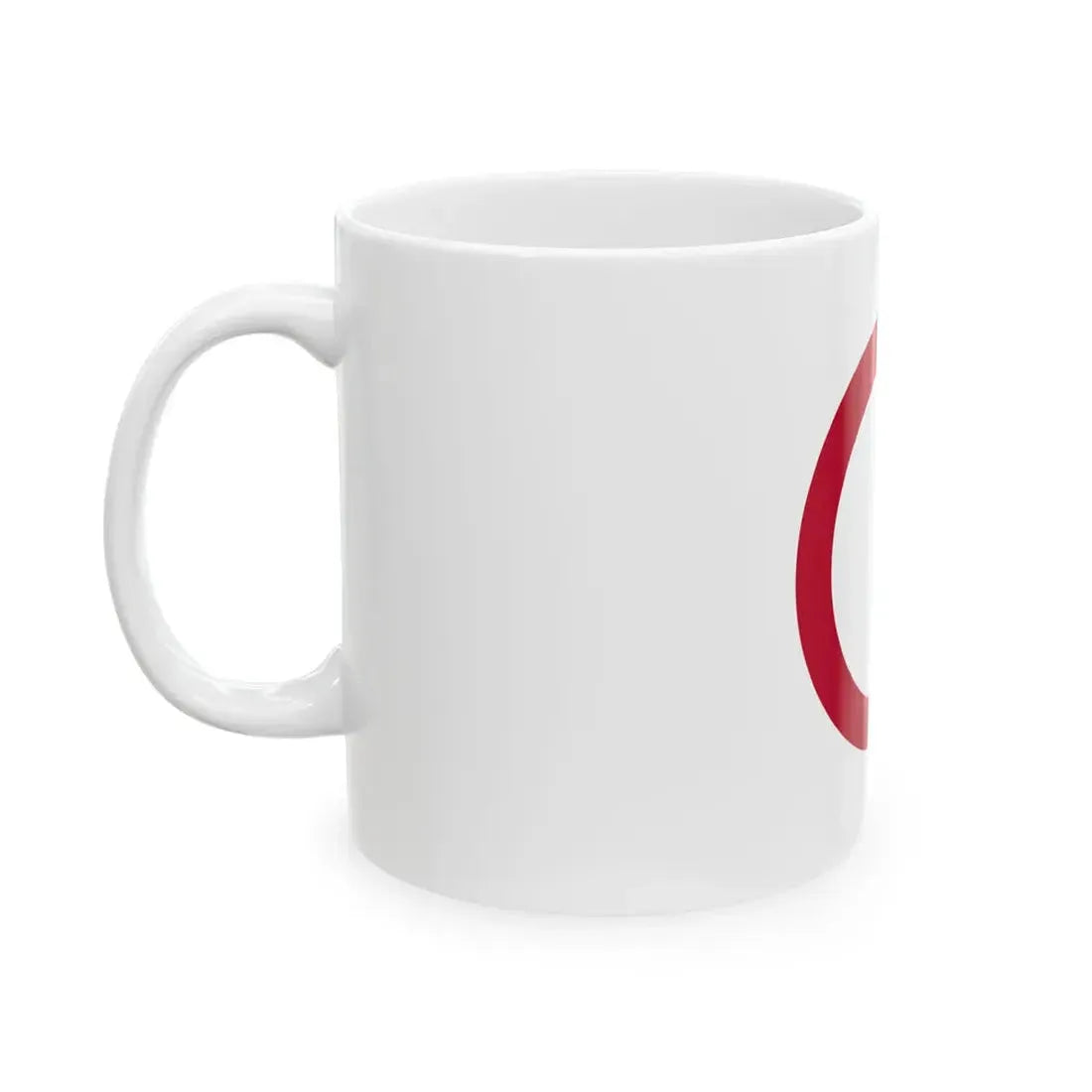 Flag of the Matsudaira Lords of Kuwana in Ise Province B (Japan) White Coffee Mug - Go Mug Yourself