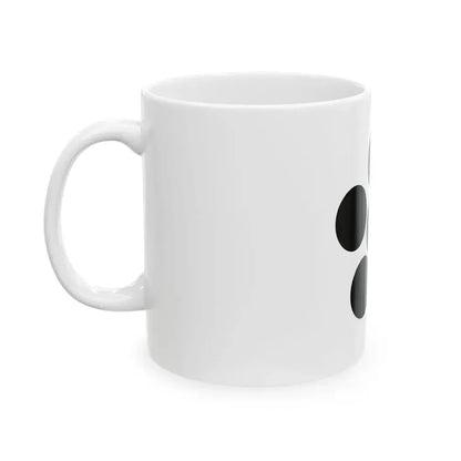 Flag of the Matsudaira Lords of Kuwana in Ise Province C (Japan) White Coffee Mug - Go Mug Yourself