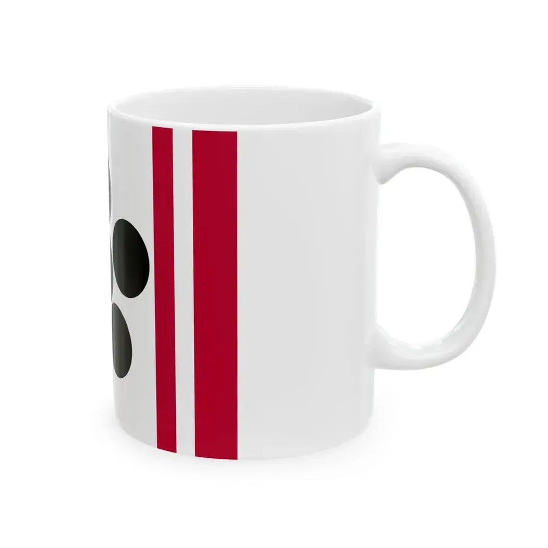 Flag of the Matsudaira Lords of Kuwana in Ise Province C (Japan) White Coffee Mug - Go Mug Yourself
