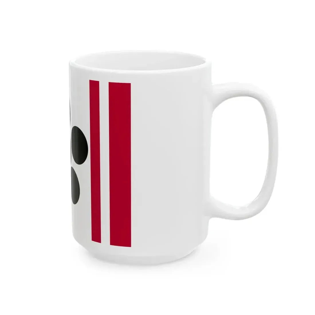 Flag of the Matsudaira Lords of Kuwana in Ise Province C (Japan) White Coffee Mug - Go Mug Yourself