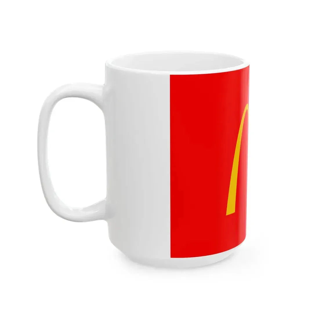 Flag of the McDonalds Corporation (United States) White Coffee Mug - Go Mug Yourself