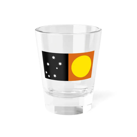 Flag of the MeeWee (Australia) Shot Glass 1.5oz 1.5oz - Go Mug Yourself