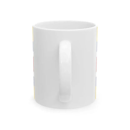 Flag of the Mengjiang (China) White Coffee Mug - Go Mug Yourself