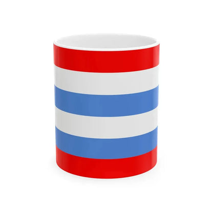 Flag of the Mennonites (United States) White Coffee Mug 11oz - Go Mug Yourself