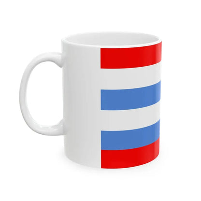 Flag of the Mennonites (United States) White Coffee Mug - Go Mug Yourself