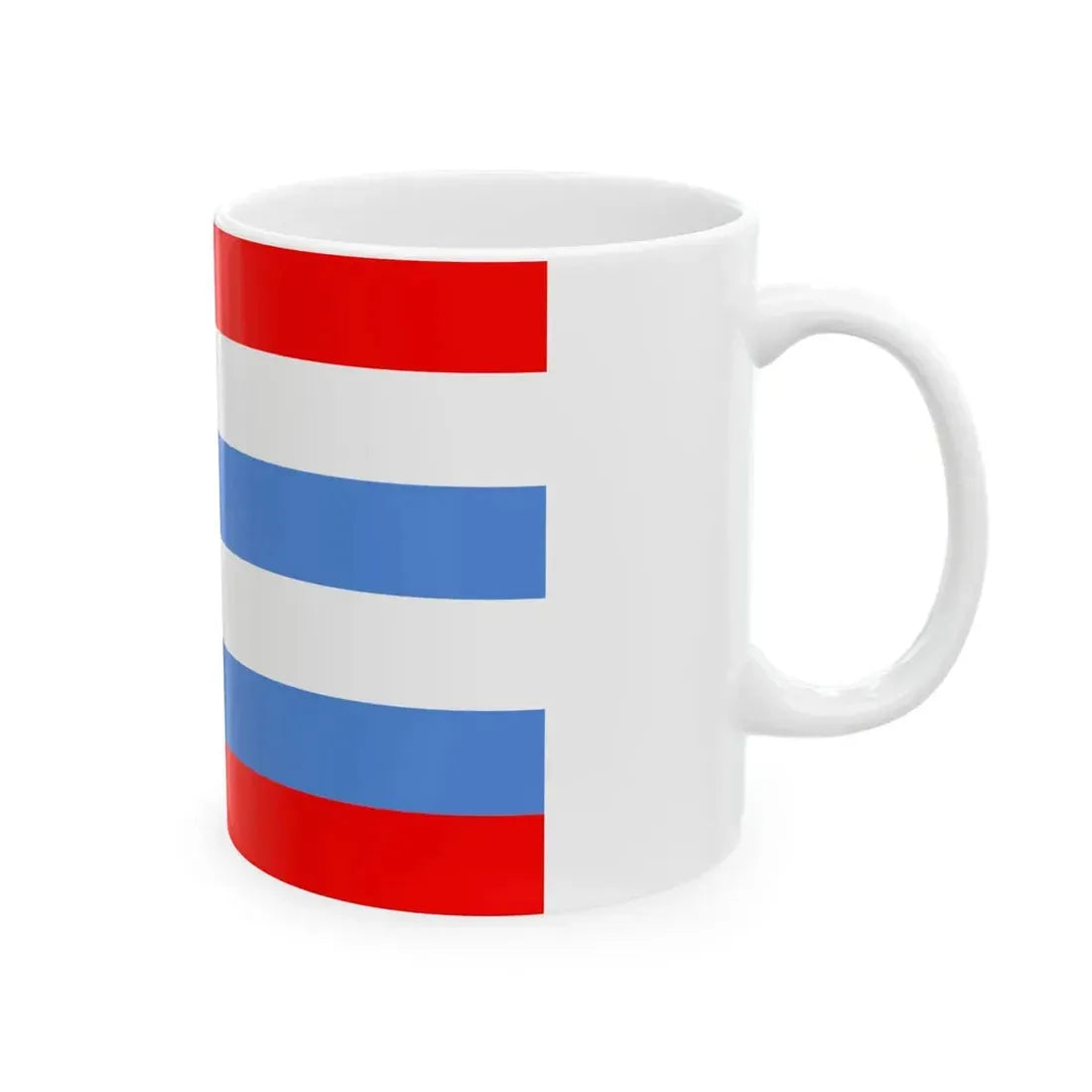 Flag of the Mennonites (United States) White Coffee Mug - Go Mug Yourself