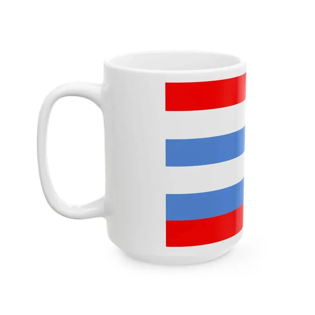 Flag of the Mennonites (United States) White Coffee Mug - Go Mug Yourself