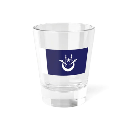 Flag of the Menteri Besar of Kelantan (Malaysia) Shot Glass 1.5oz 1.5oz - Go Mug Yourself
