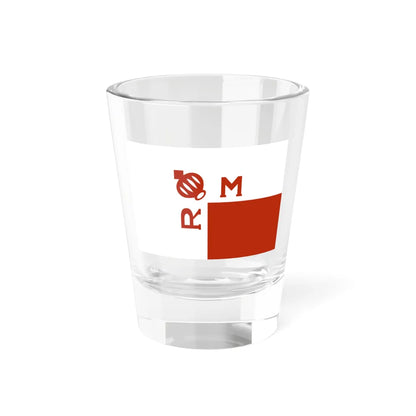 Flag of the Merina Kingdom (Madagascar) Shot Glass 1.5oz 1.5oz - Go Mug Yourself