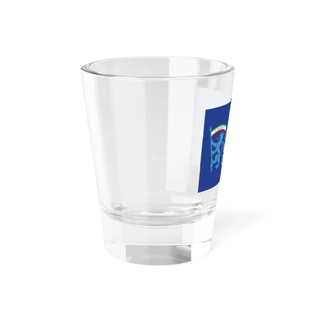 Flag of the Metropolitan city of Bologna (Italy) Shot Glass 1.5oz - Go Mug Yourself