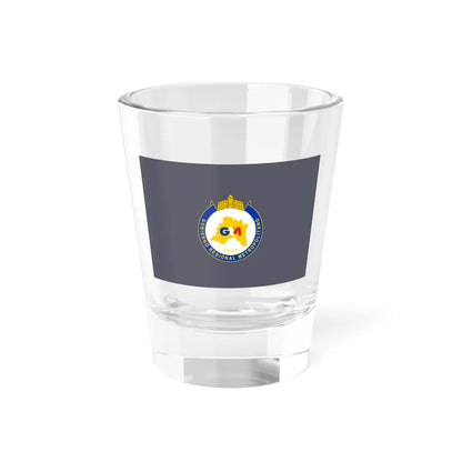 Flag of the Metropolitan Region Chile (Chile) Shot Glass 1.5oz 1.5oz - Go Mug Yourself