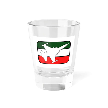 Flag of the Mexican Air Force (Mexico) Shot Glass 1.5oz 1.5oz - Go Mug Yourself