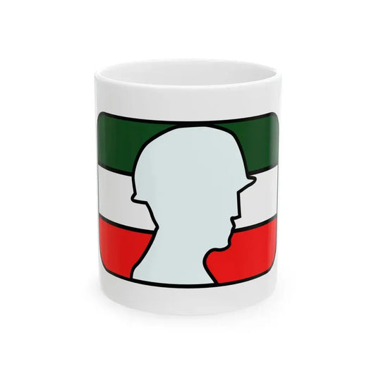Flag of the Mexican Army (Mexico) White Coffee Mug 11oz - Go Mug Yourself
